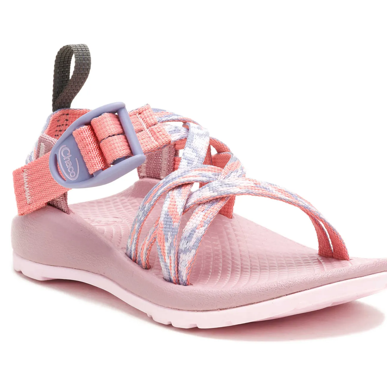Sandals|Chaco Big Kid's ZX/1 EcoTread™ Sandal Flare Lilac Blush