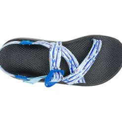 Z/ Adjustable Sandals|Sandals|Chaco Men's Blue Fish Wide Width Z/1 Classic Sandal Anna’s Blue Fish