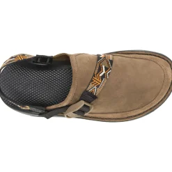 Clogs & Slip-Ons|Chaco Men's Canyon Leather Clog Paddle Hickory