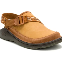Clogs & Slip-Ons|Chaco Men's Canyon Leather Clog Paddle Harvest