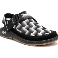 Clogs & Slip-Ons|Chaco Men's Canyon Woven Clog Fade Black & White