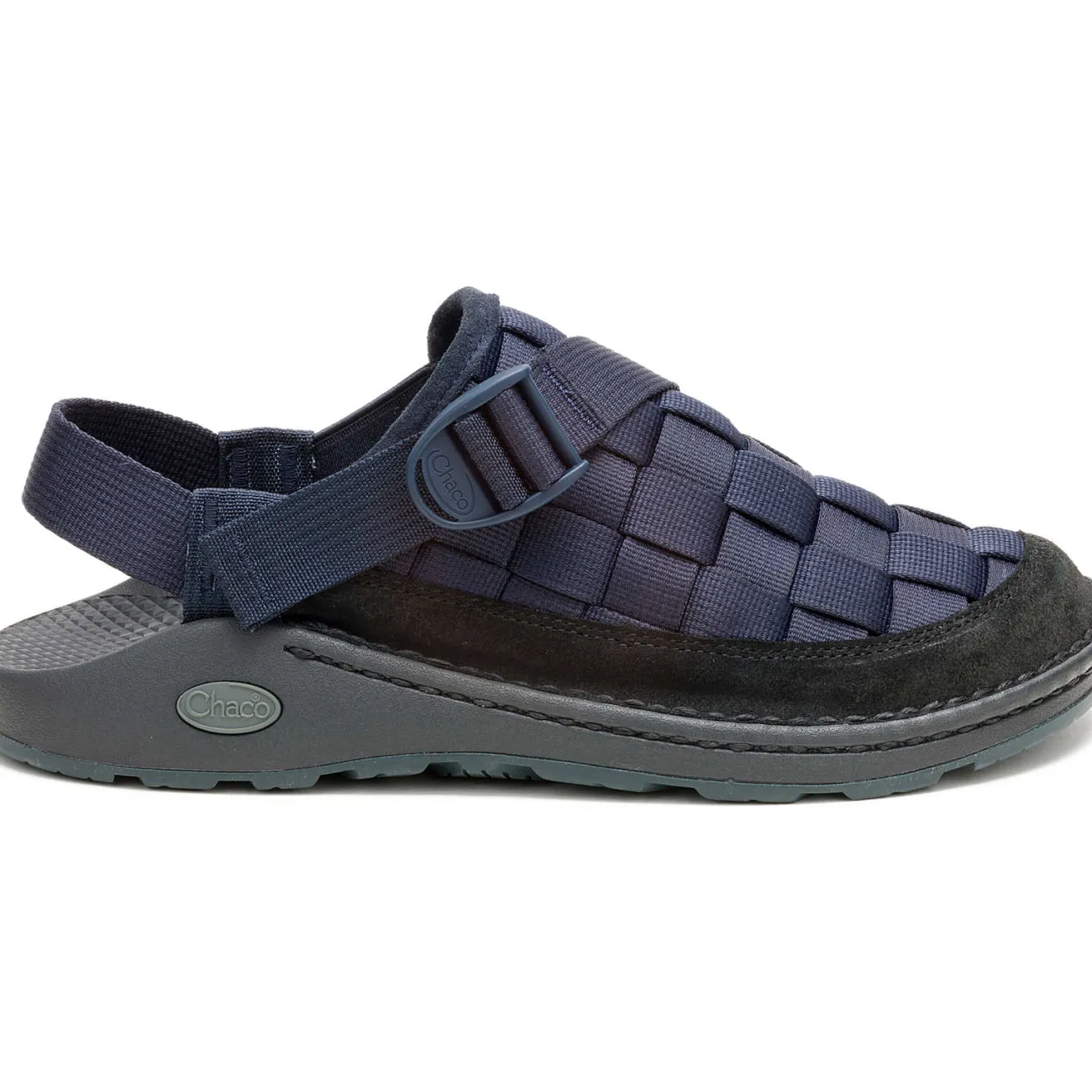 Clogs & Slip-Ons|Chaco Men's Canyon Woven Clog Navy Alloy