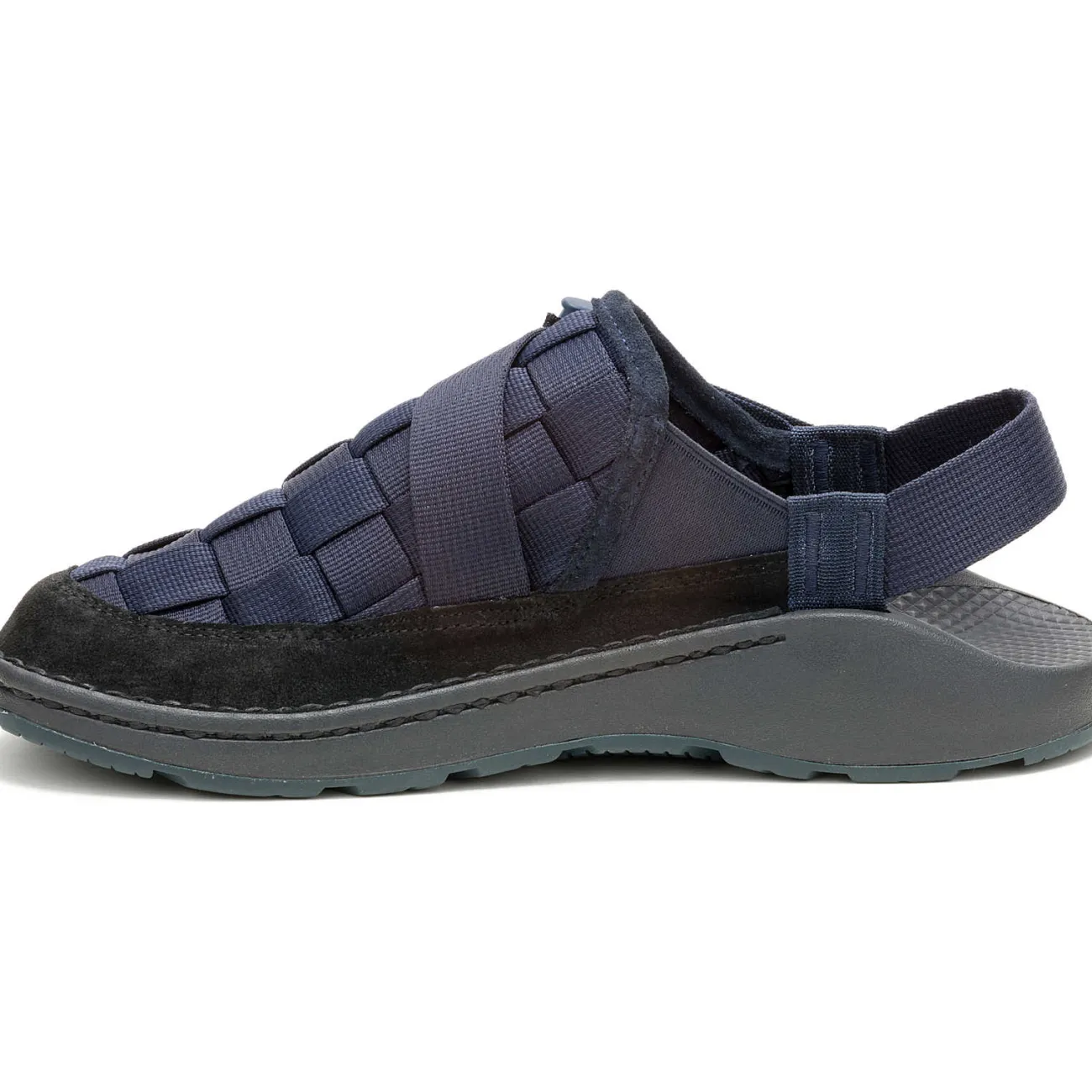 Clogs & Slip-Ons|Chaco Men's Canyon Woven Clog Navy Alloy