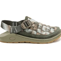 Clogs & Slip-Ons|Chaco Men's Canyon Woven Clog Hazy Gray