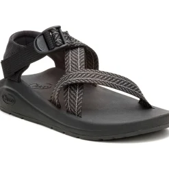 Z/ Adjustable Sandals|Sandals|Chaco Men's CushZ Extra Cushioned Sandal Frond Black