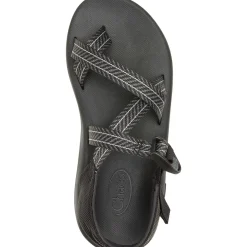 Z/ Adjustable Sandals|Sandals|Chaco Men's CushZ Toe-Loop Extra Cushioned Sandal Frond Black