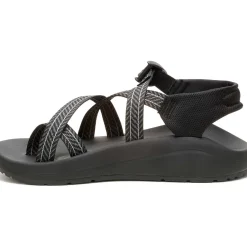 Z/ Adjustable Sandals|Sandals|Chaco Men's CushZ Toe-Loop Extra Cushioned Sandal Frond Black