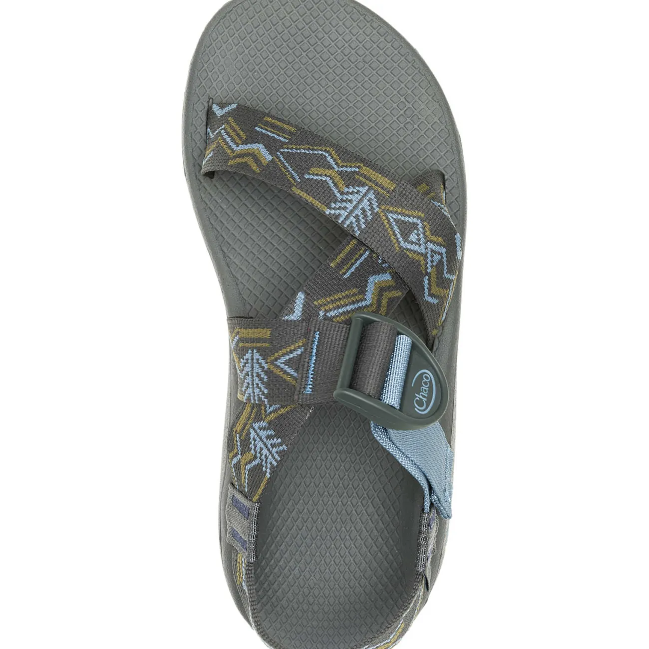 Z/ Adjustable Sandals|Sandals|Chaco Men's Mega Z/Cloud Wide-Strap Cushioned Sandal Paddle Graphite