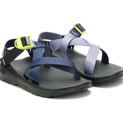 Z/ Adjustable Sandals|Sandals|Chaco Men's Mismatch Z/1 Classic Wide Width Sandal Cool Navy Gray