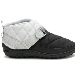 Boots|Chaco Men's Ramble Rugged Canvas Shoe Gray Black