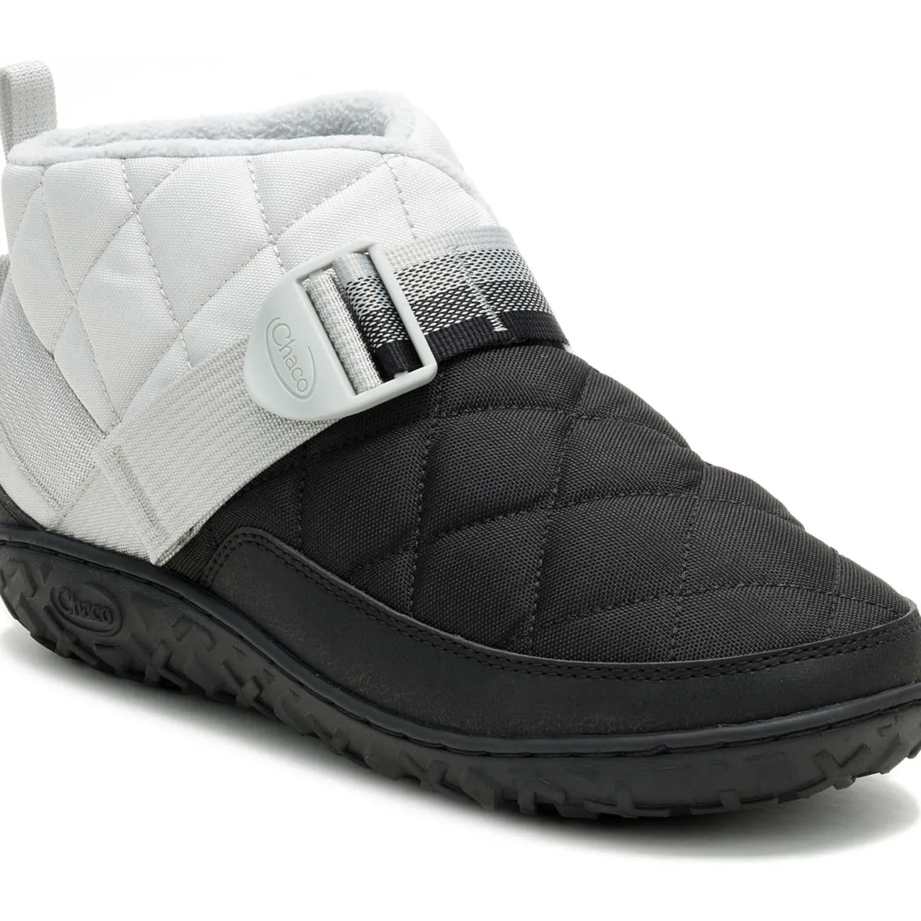 Boots|Chaco Men's Ramble Rugged Canvas Shoe Gray Black