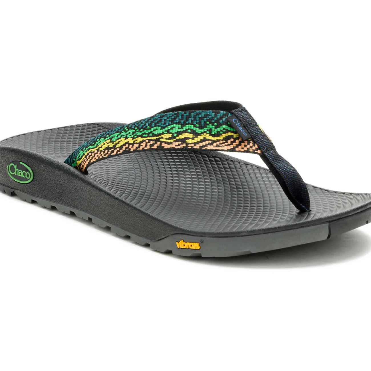Flip Flops|Chaco Men's Rapid Pro Flip Eddy Green Envy
