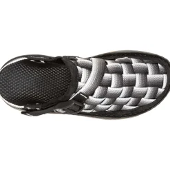 Clogs & Slip-Ons|Chaco Women's Canyon Woven Clog Fade Black & White