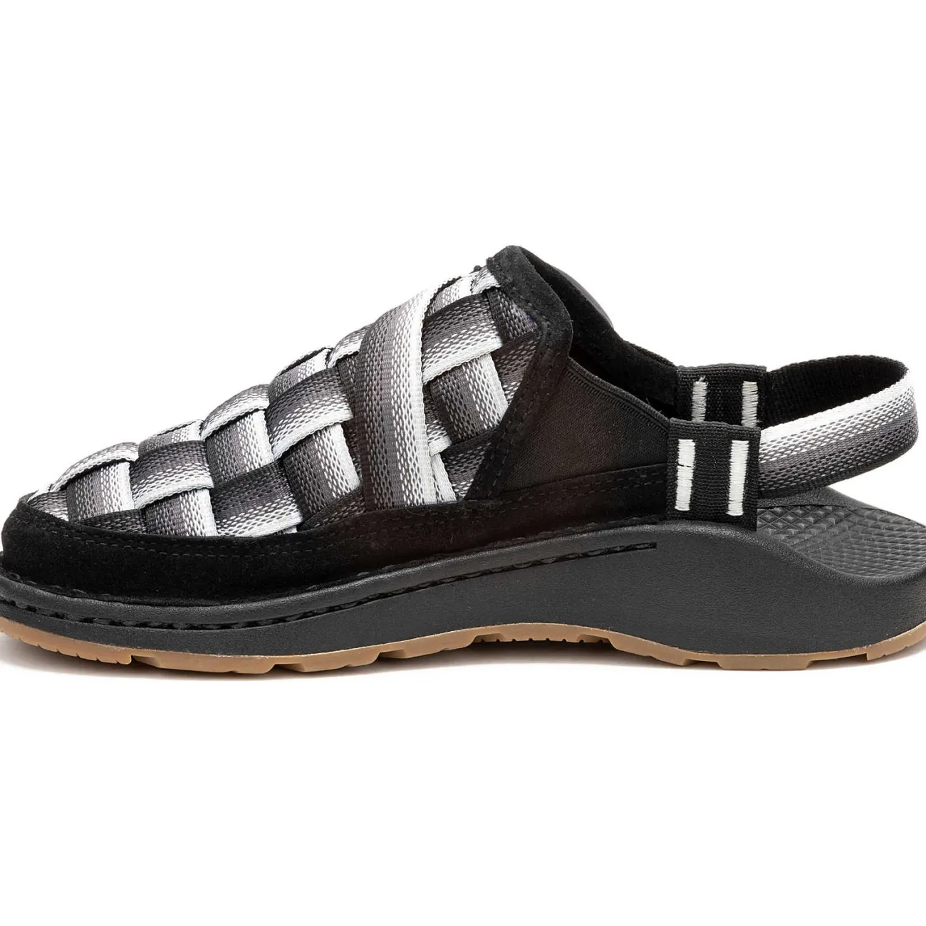 Clogs & Slip-Ons|Chaco Women's Canyon Woven Clog Fade Black & White