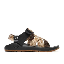 Sandals|Z/ Adjustable Sandals|Chaco Women's x KSX Art Mega Z/1 Classic Sandal Cyanotype Tan