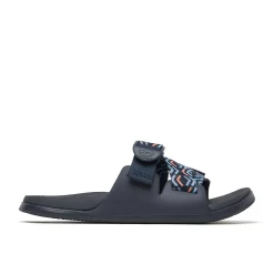 Slides|Chaco Women's Chillos Slide Geo Blue
