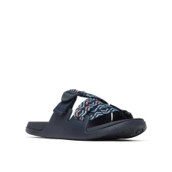Slides|Chaco Women's Chillos Slide Geo Blue