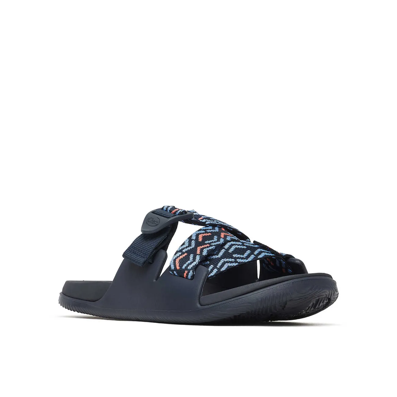 Slides|Chaco Women's Chillos Slide Geo Blue