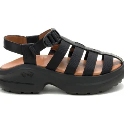 Sandals|Chaco Women's Cushform Fisherman Black