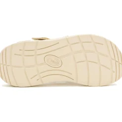 Slides|Sandals|Chaco Women's CushZ Extra Cushioned Slide Frond Dark Vanilla