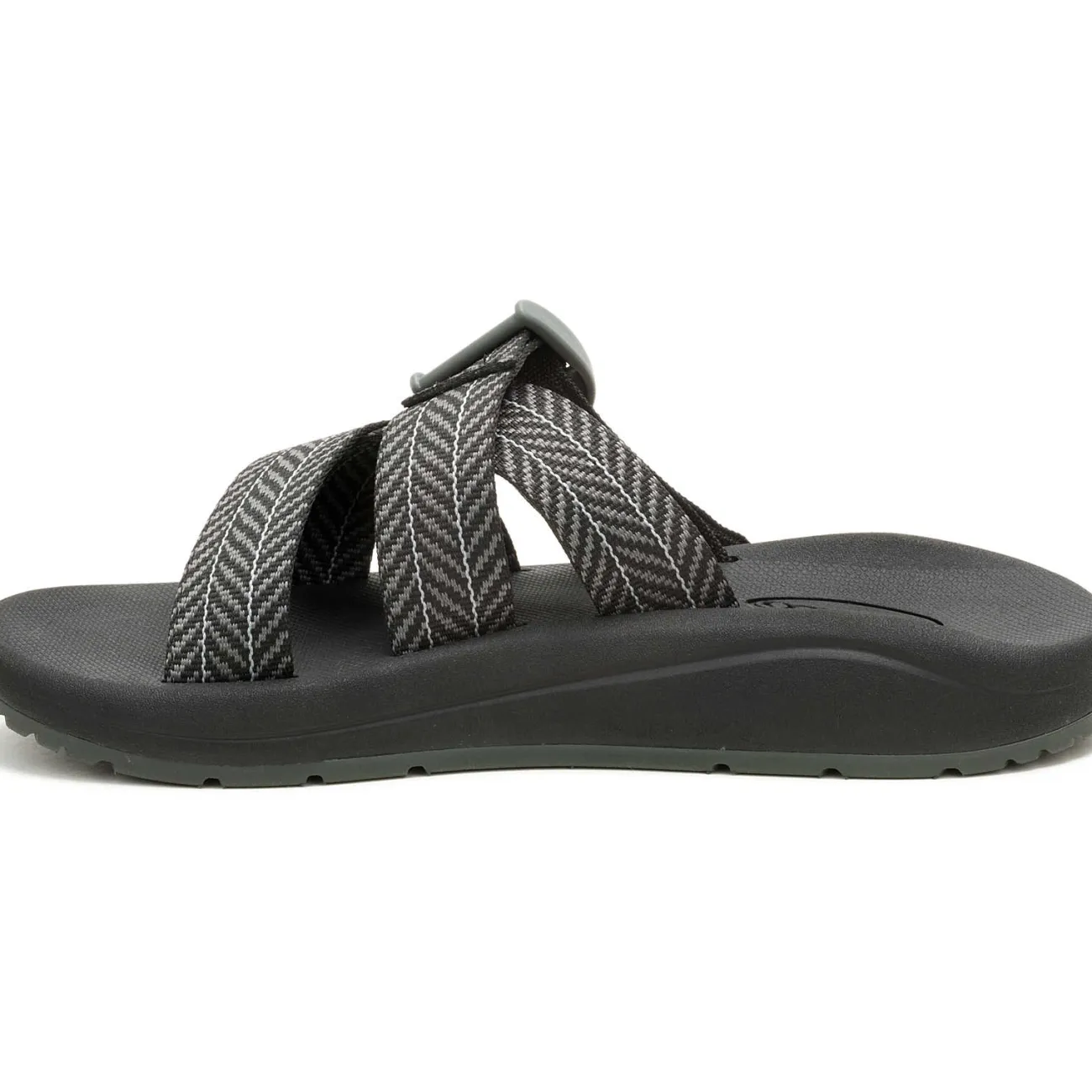 Slides|Sandals|Chaco Women's CushZ Extra Cushioned Slide Frond Black