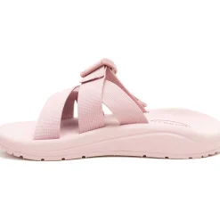 Slides|Sandals|Chaco Women's CushZ Extra Cushioned Slide Rose Quartz
