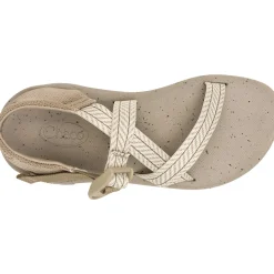 Z/ Adjustable Sandals|Chaco Women's CushZ Extra Cushioned Sandal Frond Dark Vanilla