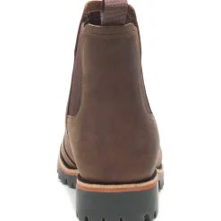 Boots|Chaco Women's Fields Chelsea Waterproof Boot Chestnut Brown