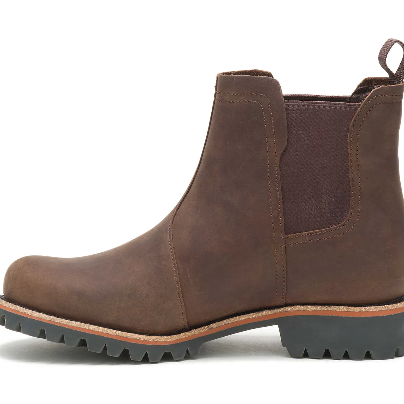 Boots|Chaco Women's Fields Chelsea Waterproof Boot Chestnut Brown