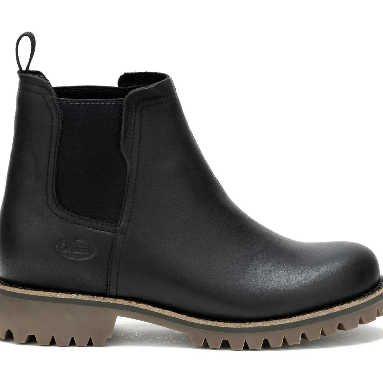 Boots|Chaco Women's Fields Chelsea Waterproof Boot True Black