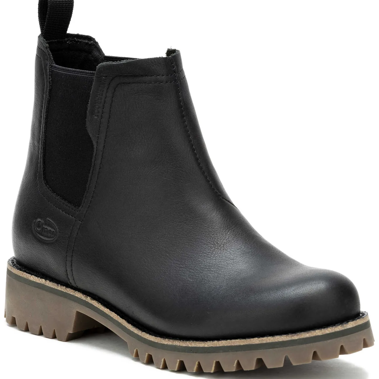 Boots|Chaco Women's Fields Chelsea Waterproof Boot True Black