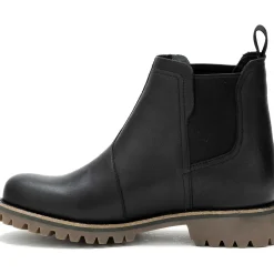Boots|Chaco Women's Fields Chelsea Waterproof Boot True Black