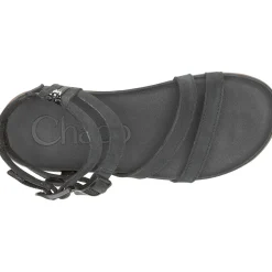 Sandals|Chaco Women's Lowdown Strappy High Sandal Black