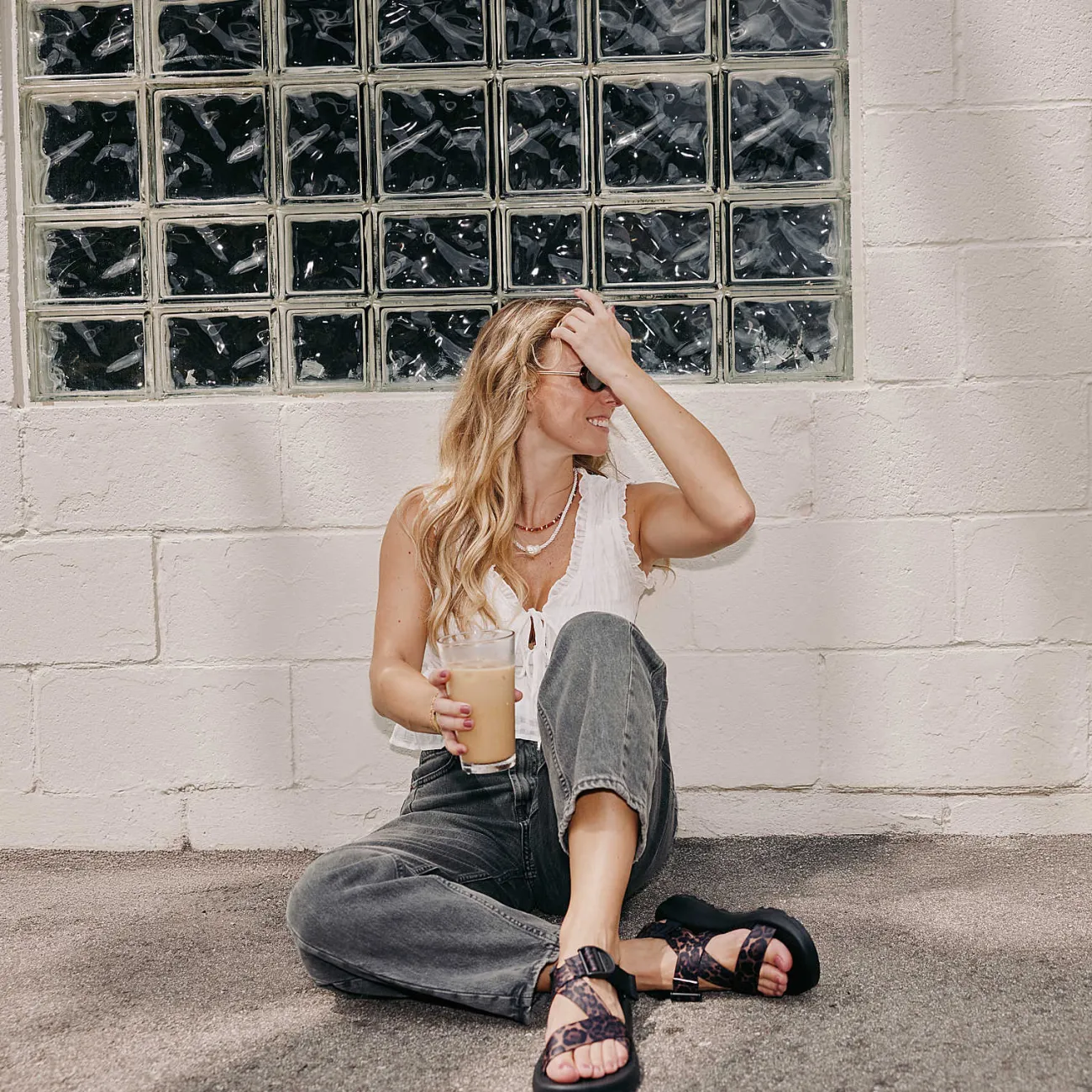 Z/ Adjustable Sandals|Sandals|Chaco Women's Mega Z/1 Wide-Strap Classic Sandal Brown Leopard