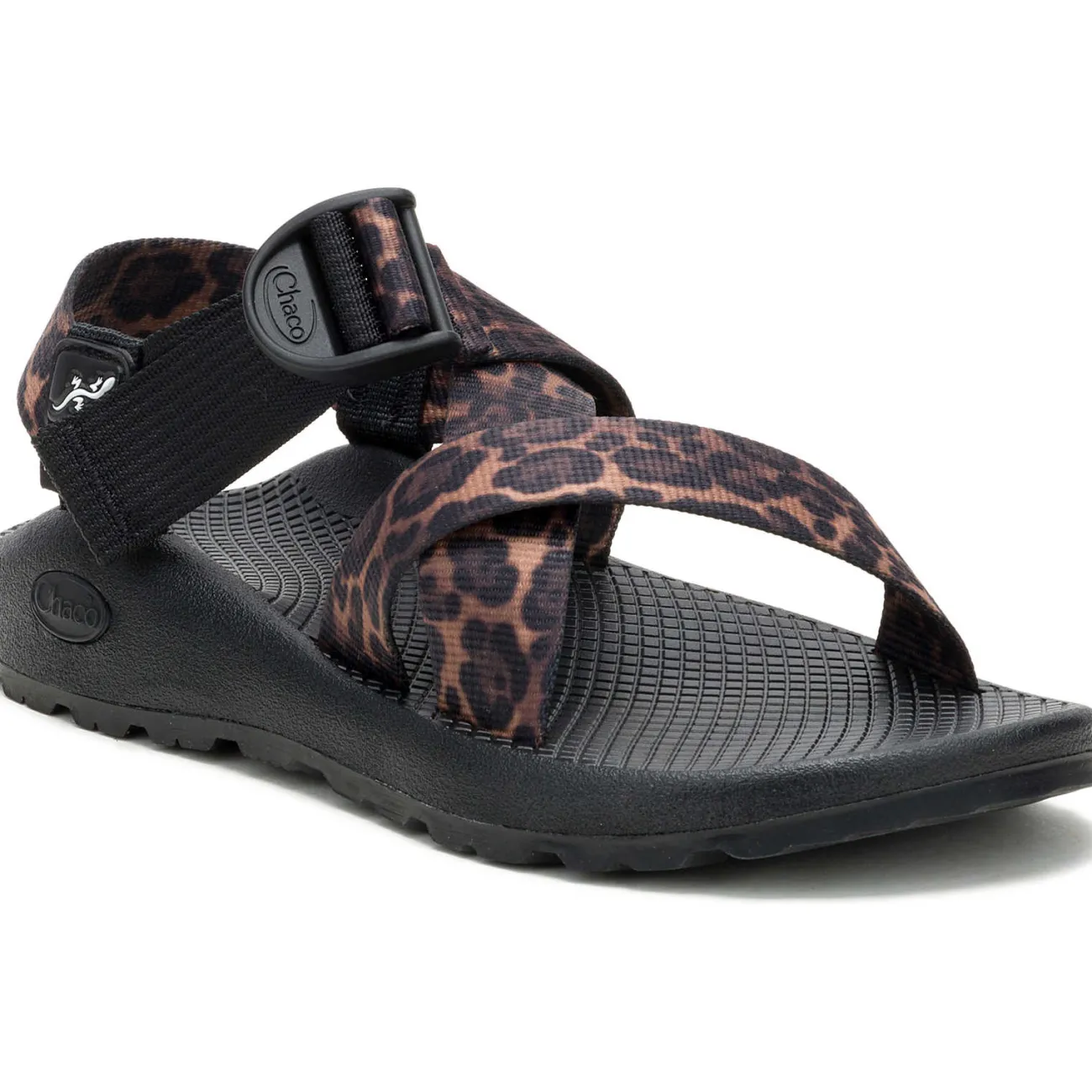 Z/ Adjustable Sandals|Sandals|Chaco Women's Mega Z/1 Wide-Strap Classic Sandal Brown Leopard