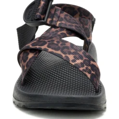Z/ Adjustable Sandals|Sandals|Chaco Women's Mega Z/1 Wide-Strap Classic Sandal Brown Leopard