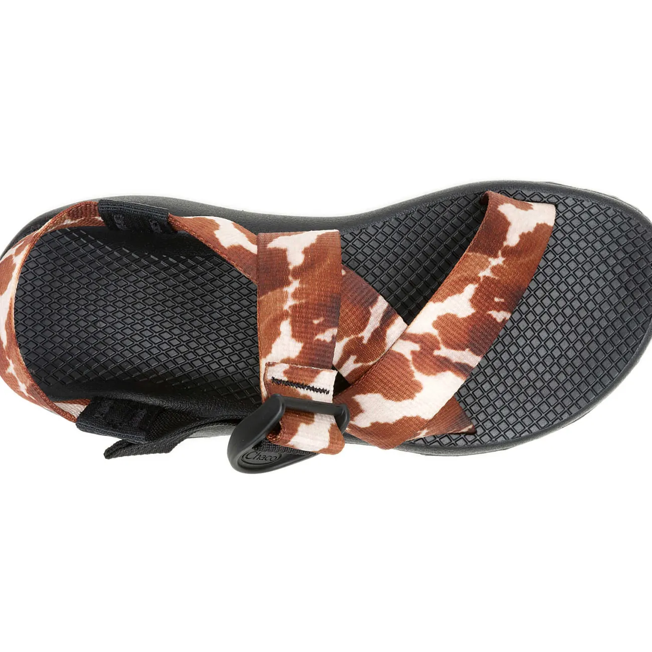 Z/ Adjustable Sandals|Sandals|Chaco Women's Mega Cow Z/1 Wide-Strap Classic Sandal Cow Print