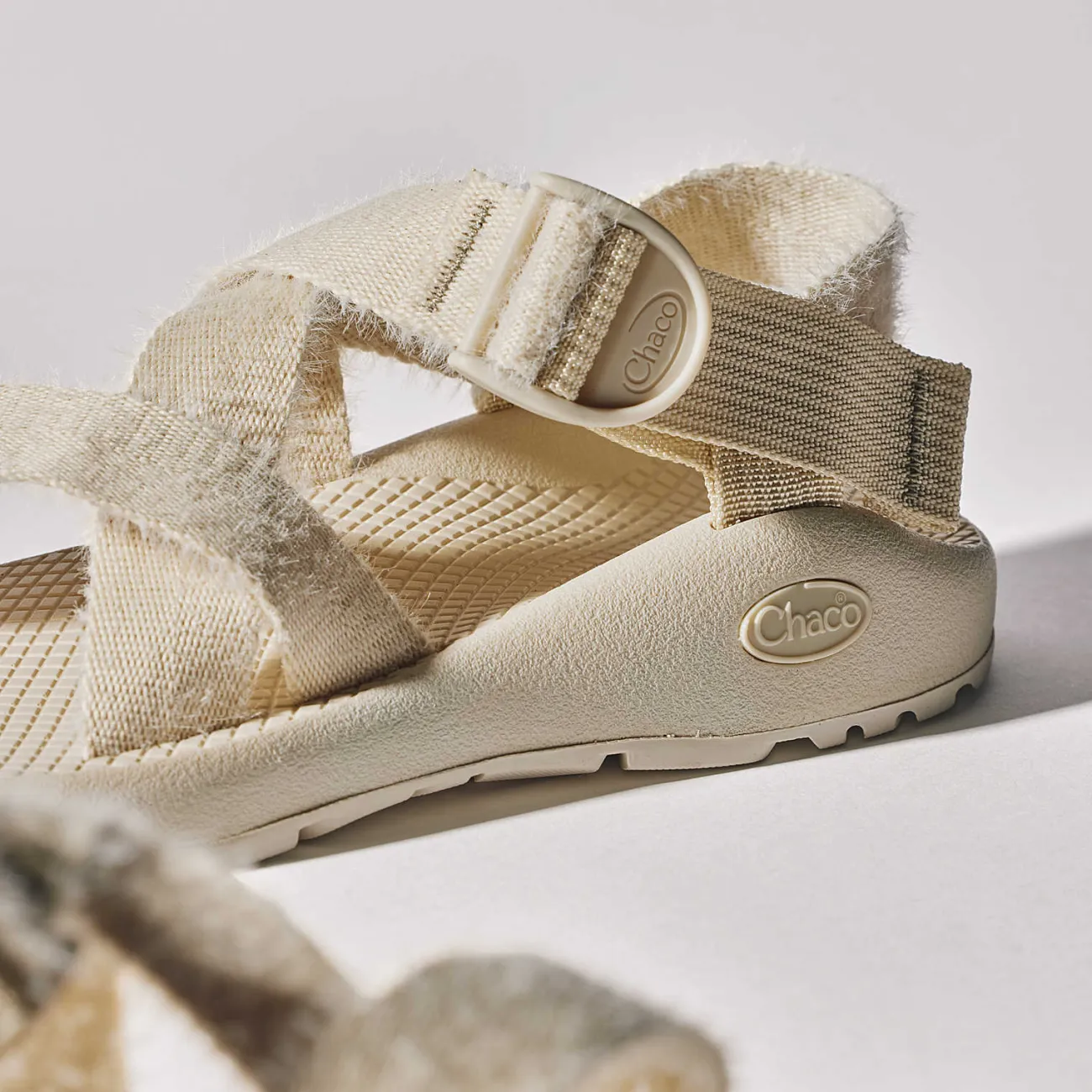 Z/ Adjustable Sandals|Sandals|Chaco Women's Mega Z Wide-Strap Classic Fuzzy Khaki