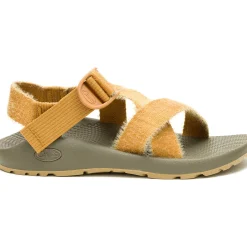 Sandals|Chaco Women's Mega Z Wide-Strap Classic Fuzzy Harvest