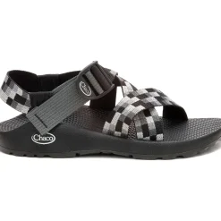 Z/ Adjustable Sandals|Chaco Women's Mega Z/1 Wide-Strap Classic Sandal Pixel B + W
