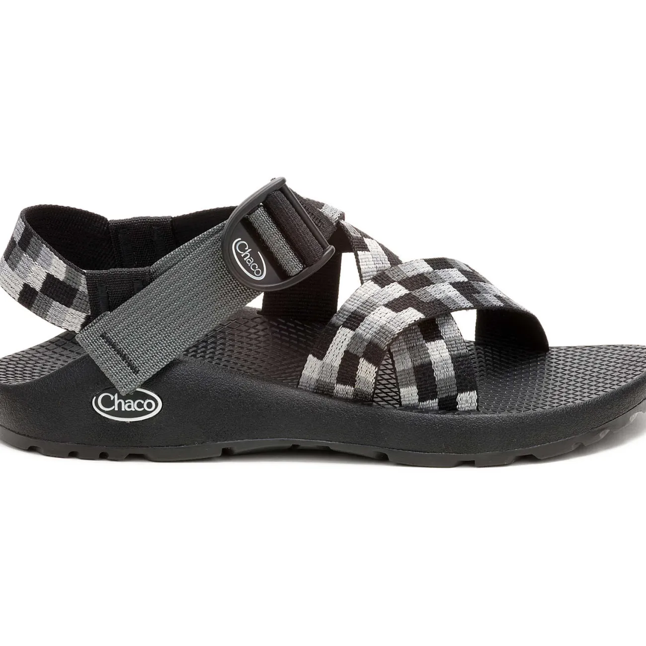 Z/ Adjustable Sandals|Chaco Women's Mega Z/1 Wide-Strap Classic Sandal Pixel B + W