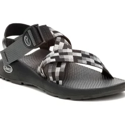 Z/ Adjustable Sandals|Chaco Women's Mega Z/1 Wide-Strap Classic Sandal Pixel B + W