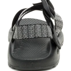 Z/ Adjustable Sandals|Chaco Women's Mega Z/1 Wide-Strap Classic Sandal Bit B&W
