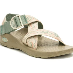 Z/ Adjustable Sandals|Chaco Women's Mega Z/Cloud Wide-Strap Cushioned Sandal Paddle Sage
