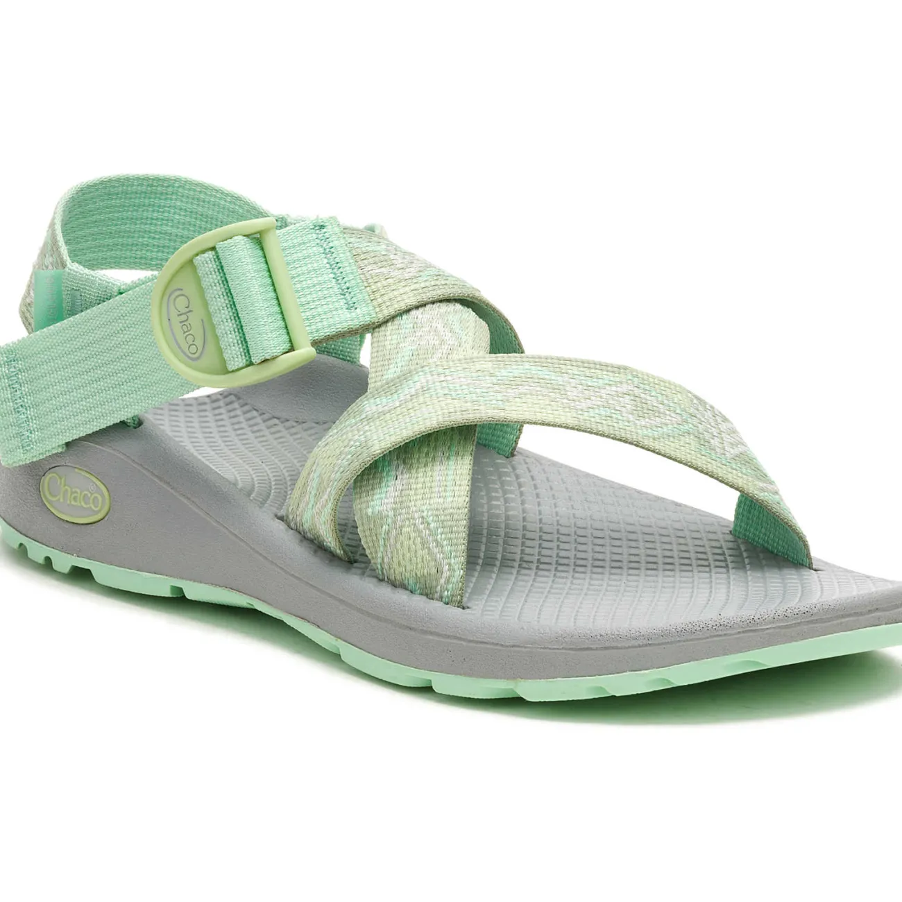 Z/ Adjustable Sandals|Chaco Women's Mega Z/Cloud Wide-Strap Cushioned Sandal Paddle Celadon