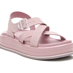 Sandals|Chaco Women's Townes Suede Midform Sandal Rose Quartz
