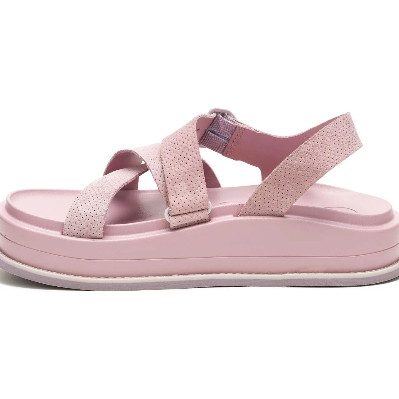 Sandals|Chaco Women's Townes Suede Midform Sandal Rose Quartz
