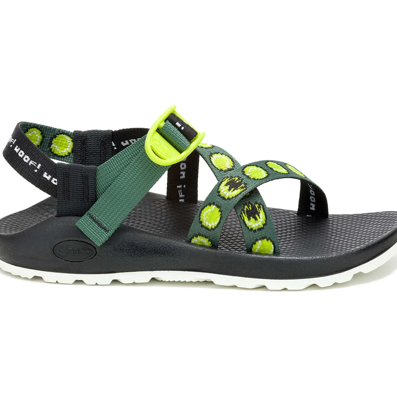 Z/ Adjustable Sandals|Sandals|Chaco Women's Z/1 Woof Woof Adjustable Strap Classic Sandal Chewin' Dark Green