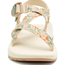 Sandals|Chaco Women's Z/Cloud Adjustable Strap Wide-Width Cushioned Sandal Pebble Sage