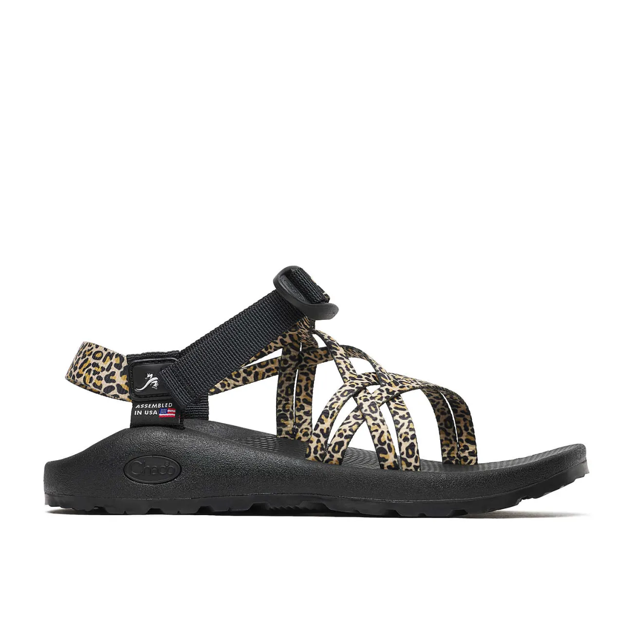 Z/ Adjustable Sandals|Sandals|Chaco Women's ZX/1 Cloud Dual Adjustable Straps Cushioned Sandal Leopard